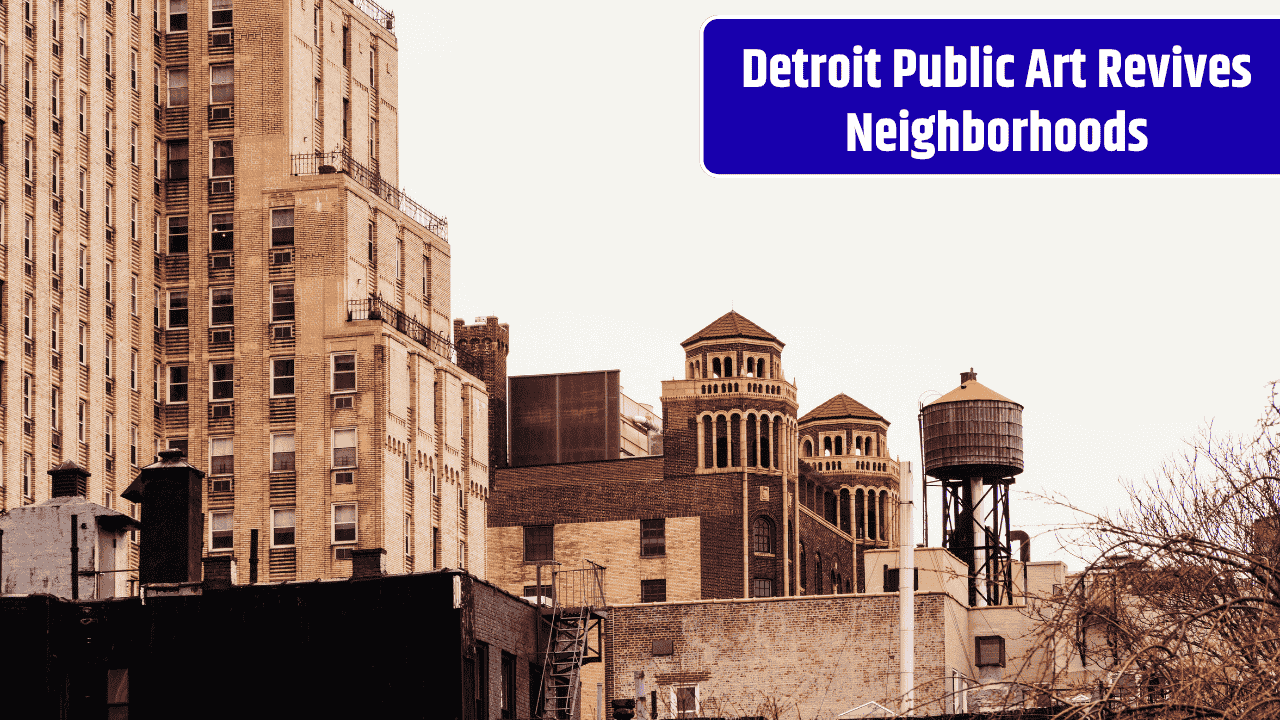 Detroit Public Art Revives Neighborhoods