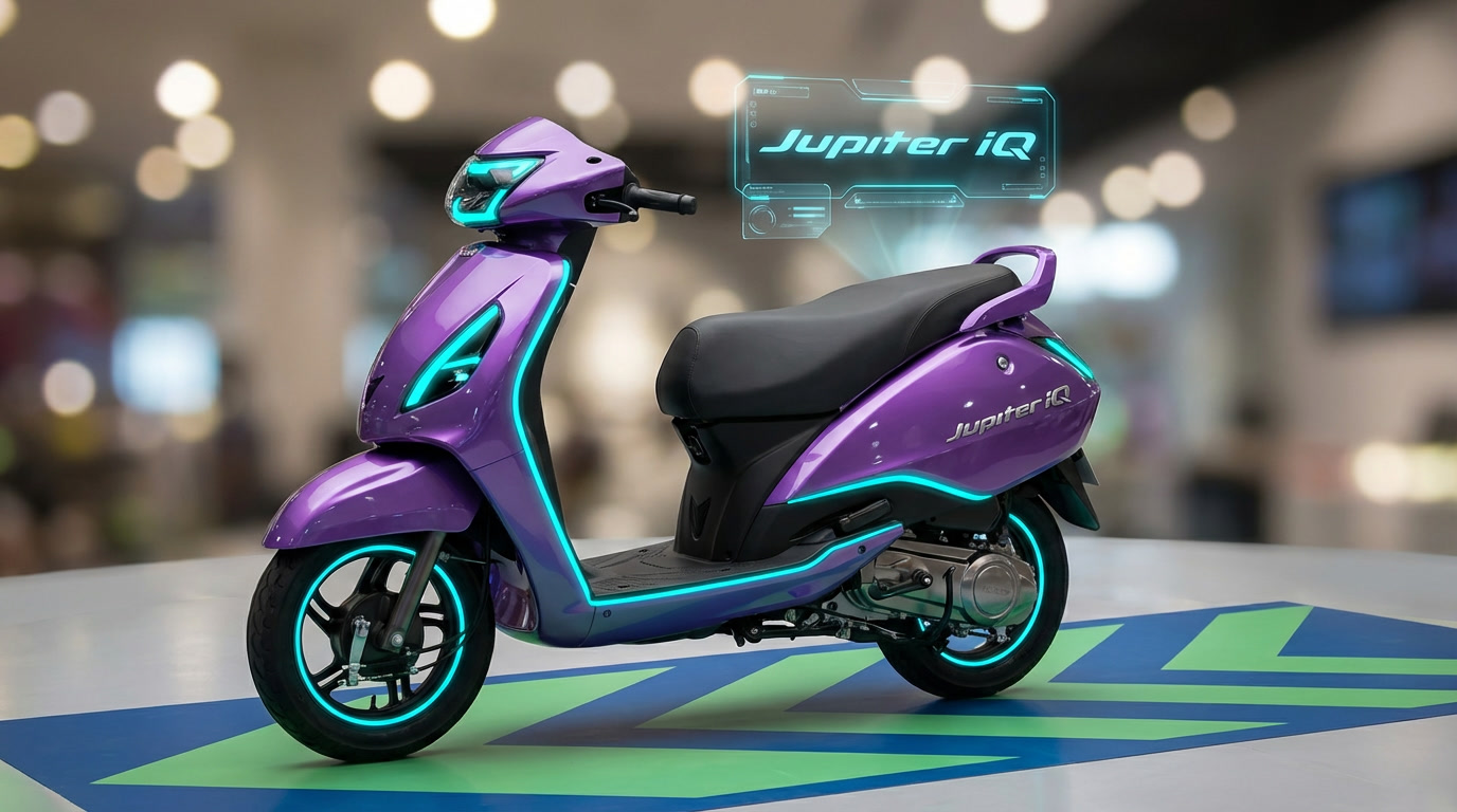 TVS Jupiter CNG Launched: World’s First CNG Scooter, Premium Design and Smooth Performance Inside