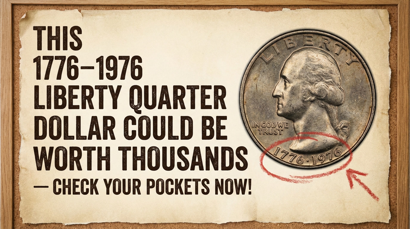 This 1776–1976 Liberty Quarter Dollar Could Be Worth Thousands: Check Your Pockets Now!