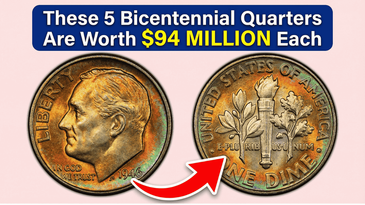 These 5 Bicentennial Quarters Are Worth $94 Million Each – Could You Be Holding One?